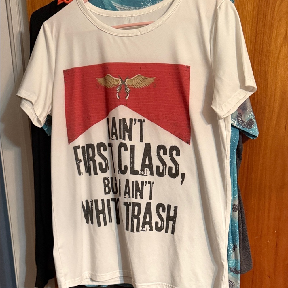 White Graphic Shirt